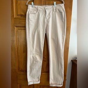 Loft curvy skinny/straight leg jeans